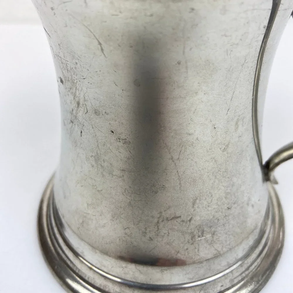 English Pewter Tankard Leonard Eales Sheffield